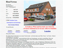 Tablet Screenshot of ferienhausverena.de